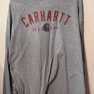 Men's Carhartt Long Sleeve T Shirt  XXL  Loose Fit